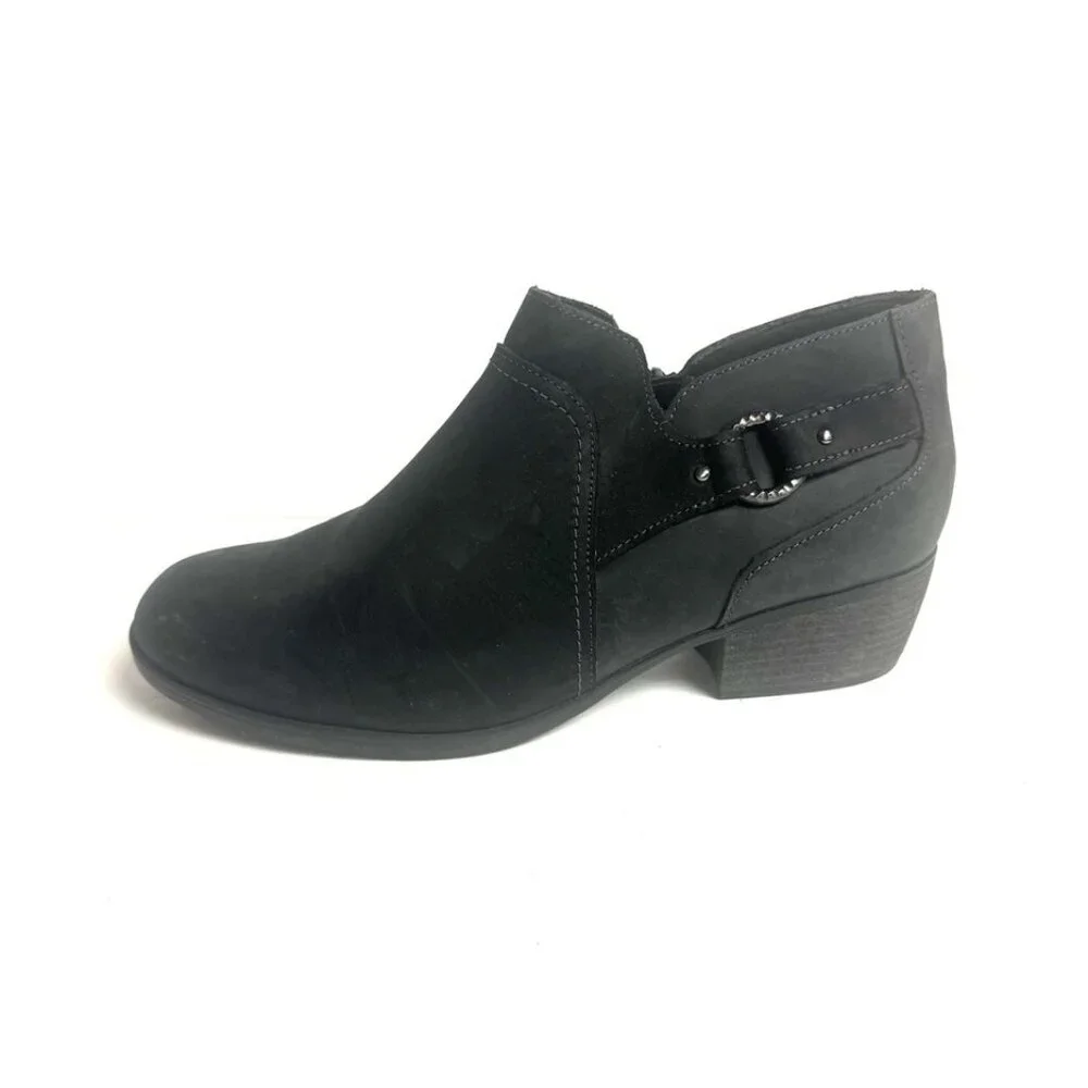 Clarks Women's Charlten Grace Boot Black Size 11W